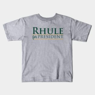 Rhule For President Kids T-Shirt